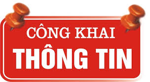 Hình ảnh công khai thông tin